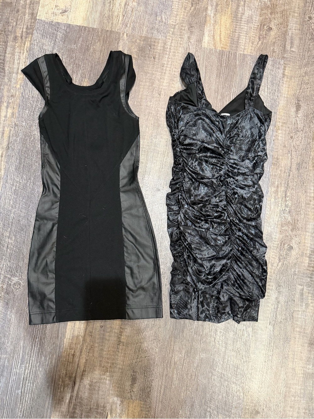 🎈2 for $20! Taboo and factory Black Ruched Mini Dresses